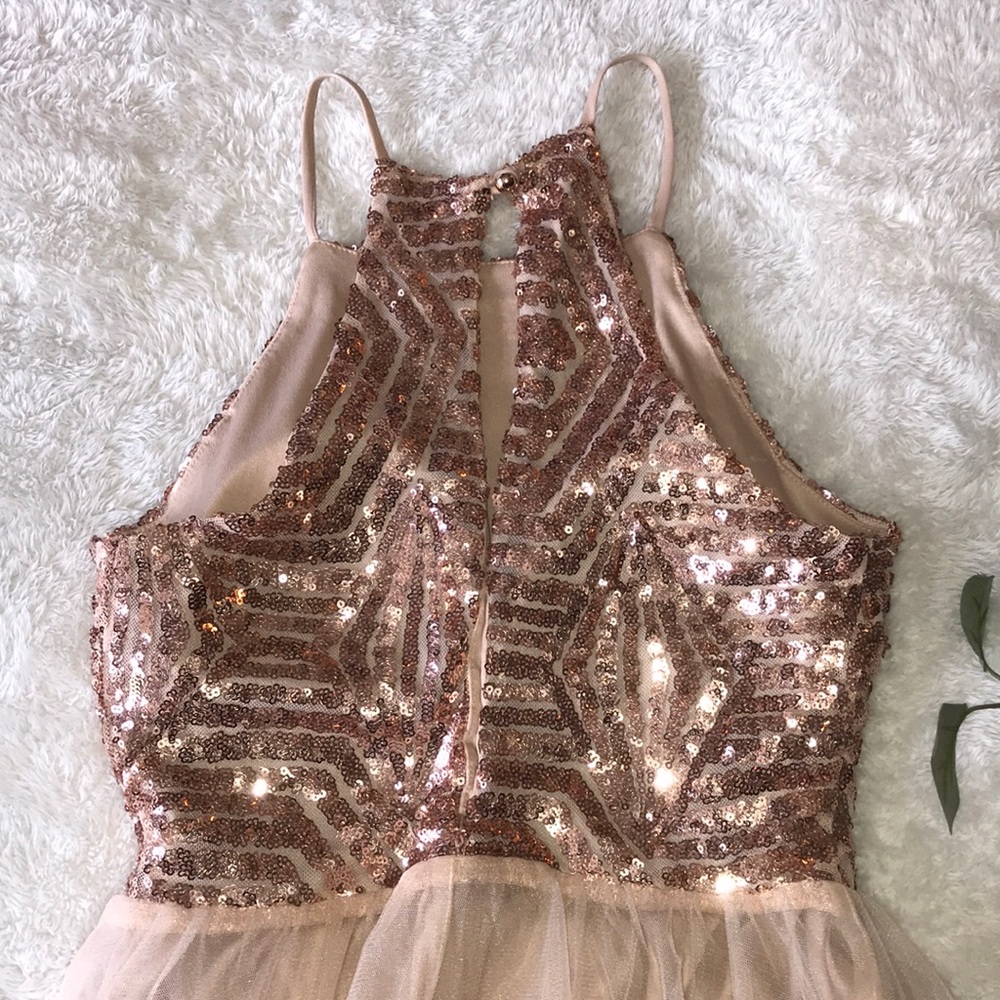 Pink Sequin Dress - Picture 8 of 8